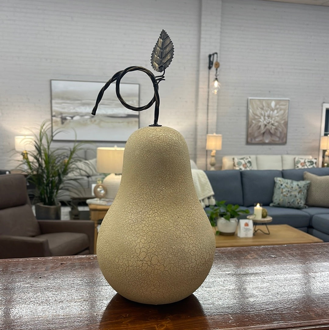 A2000381P BIDELIA PEAR SCULPTURE
