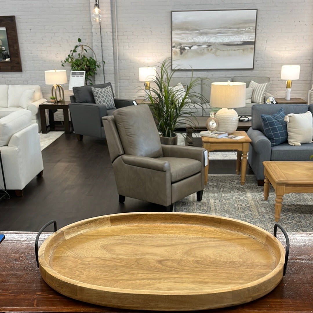 A2000455L JOCELYNE LARGE WOODEN TRAY