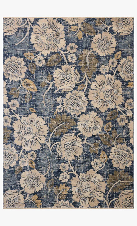 ELE-03 DENIM/NATURAL 7.10X10.2