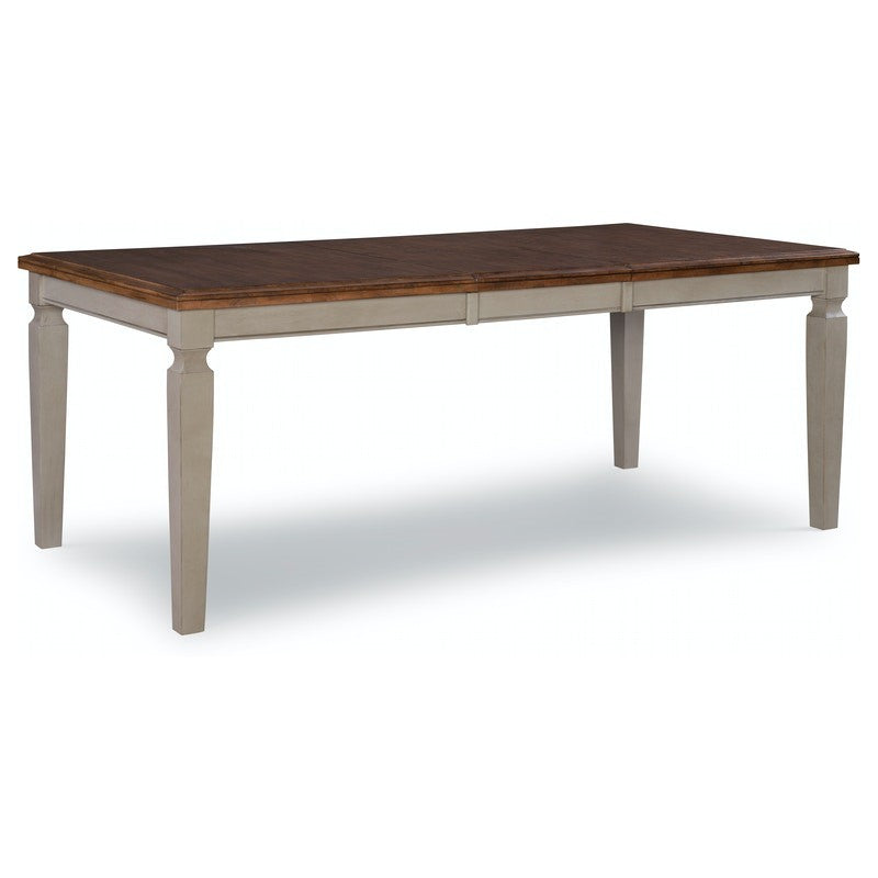 T41-406018XB VISTA DINING TABLE HICKORY/STONE