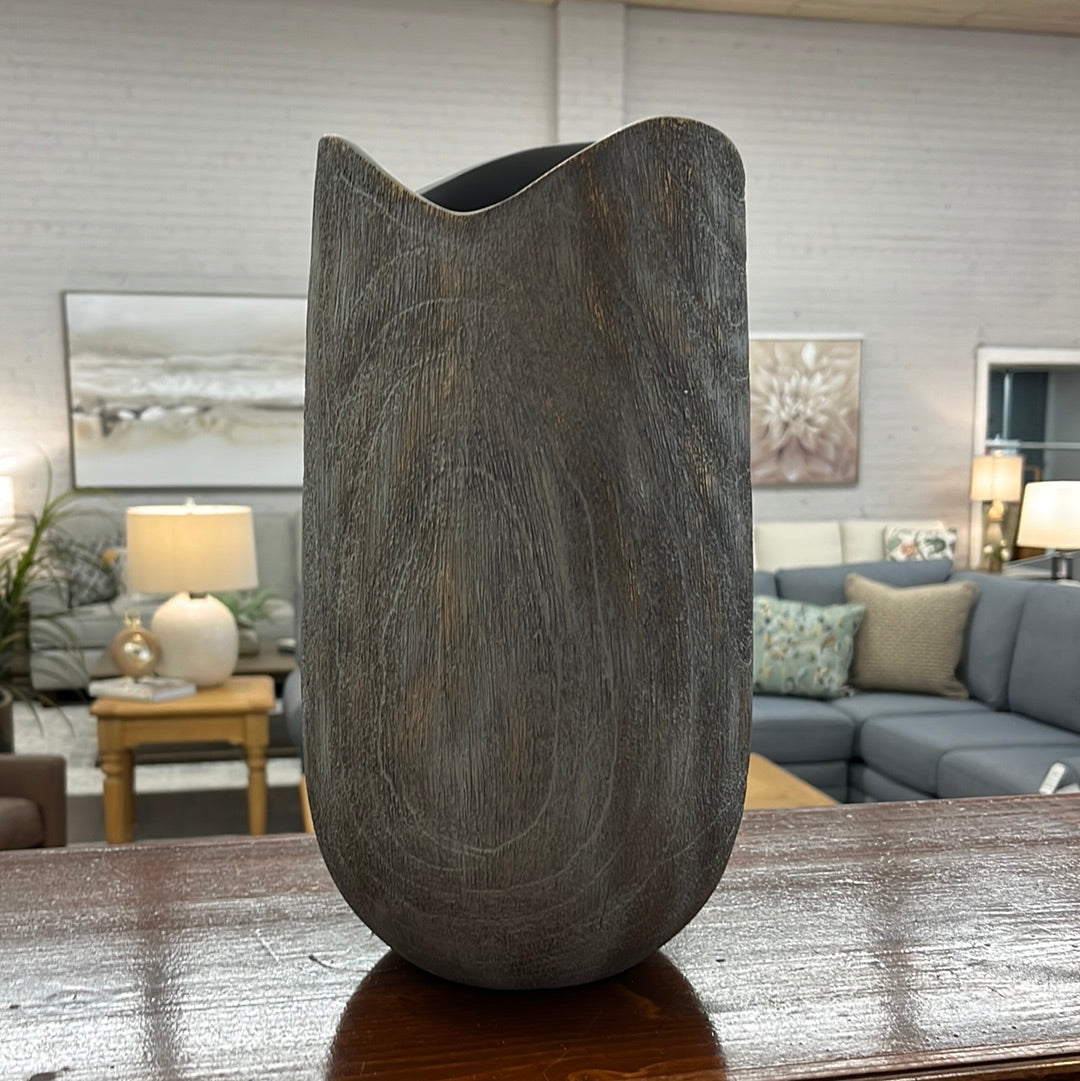 A2000549 IVERLY ANT. GRAY VASE